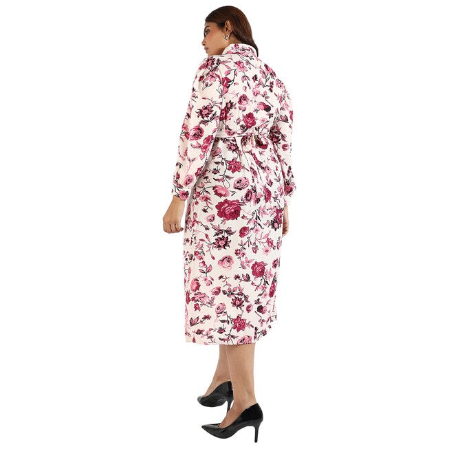 Women Floral Button Down  Dresses, , alternate image number 7