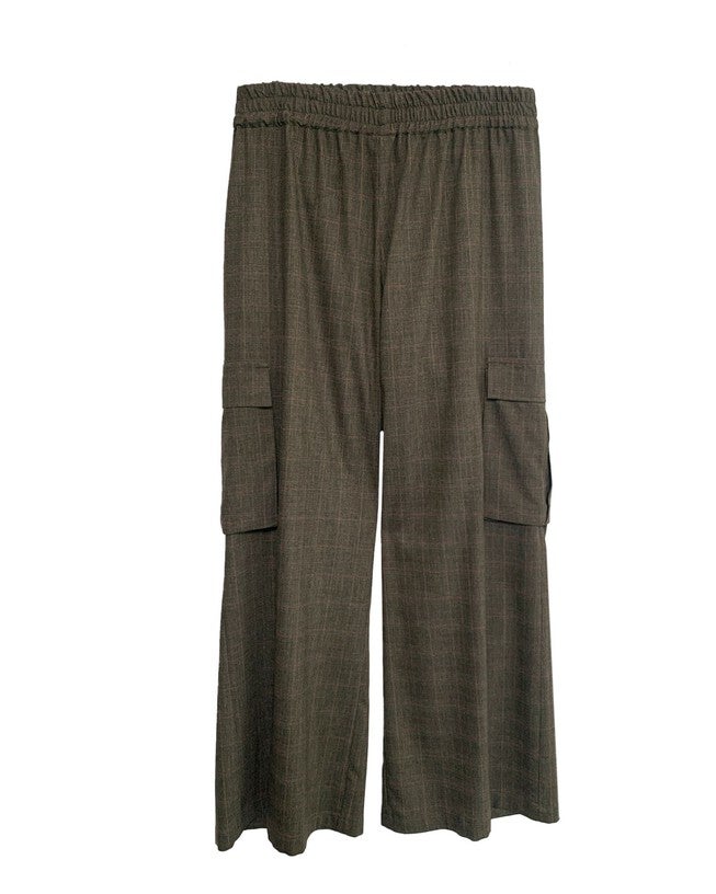 Cargo Pants Prince of Wales, prince of wales / Light Grey, hi-res image number 0