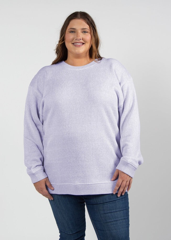 Warm Up Crew Sweatshirt, Grape / Purple, hi-res image number null