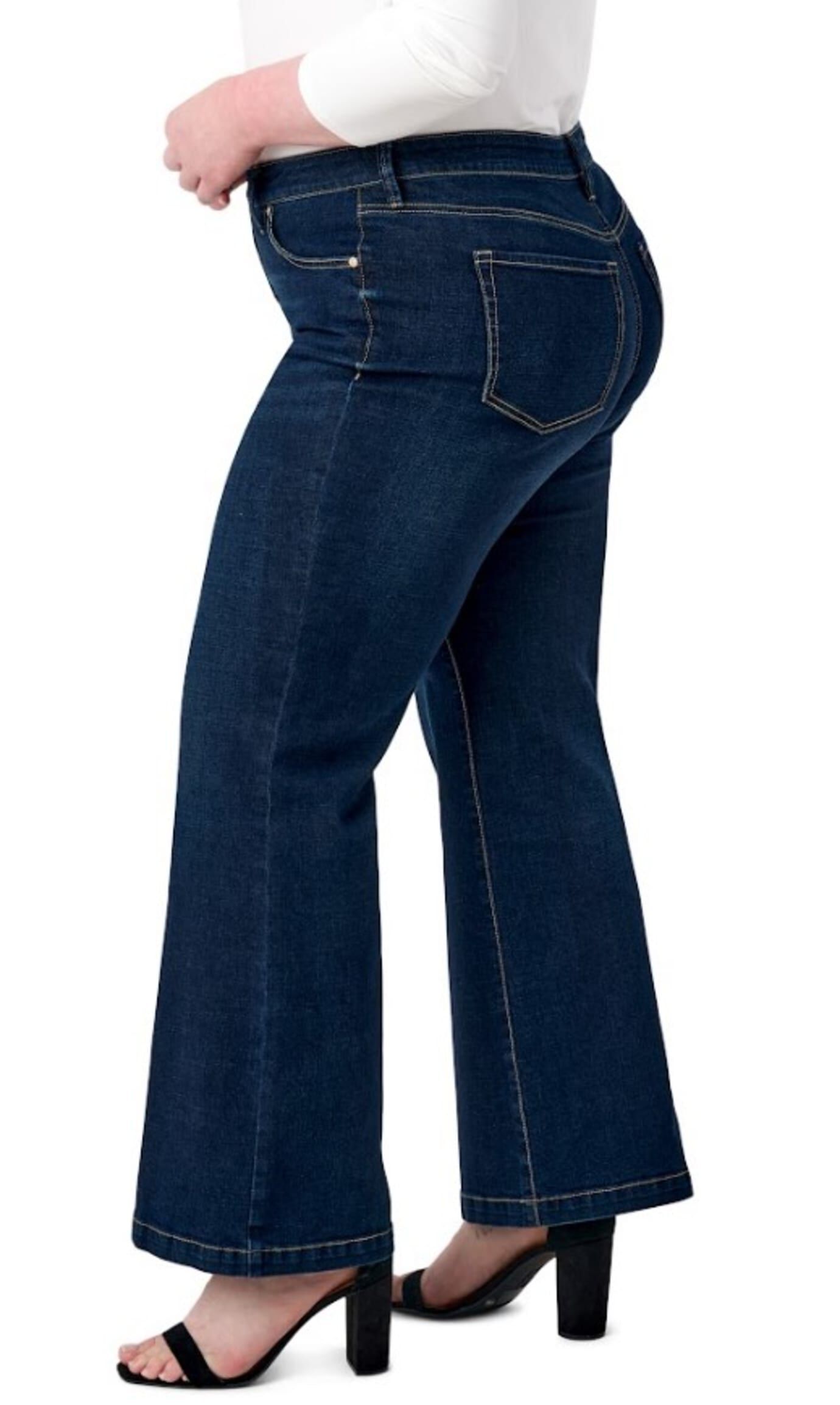 Bella Wide Leg, Quebec / Dark Wash, alternate image number 1