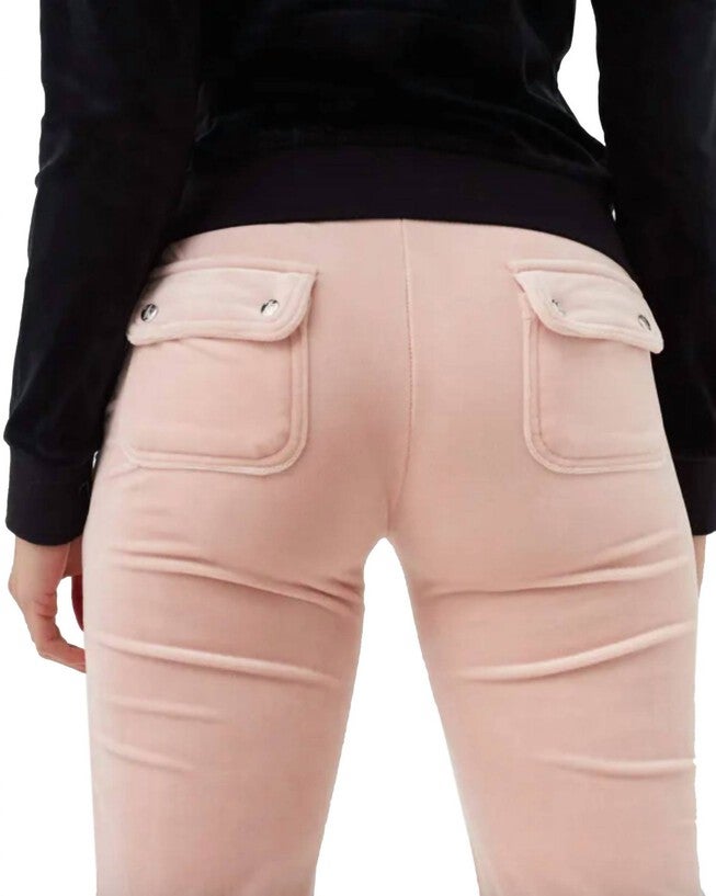 VELOUR DEL REY PANT IN SILVER PINK, Silver Pink / Pink, alternate image number null