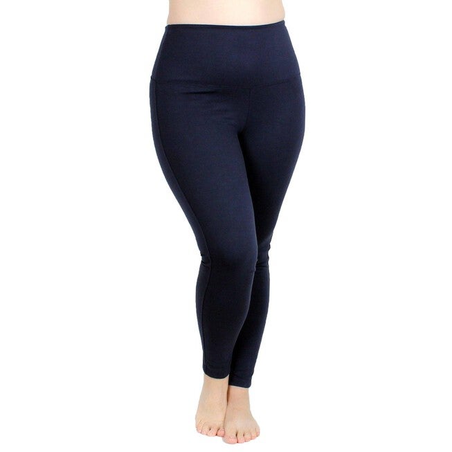 High Waist Ponte Legging, Navy / Navy, hi-res image number 0