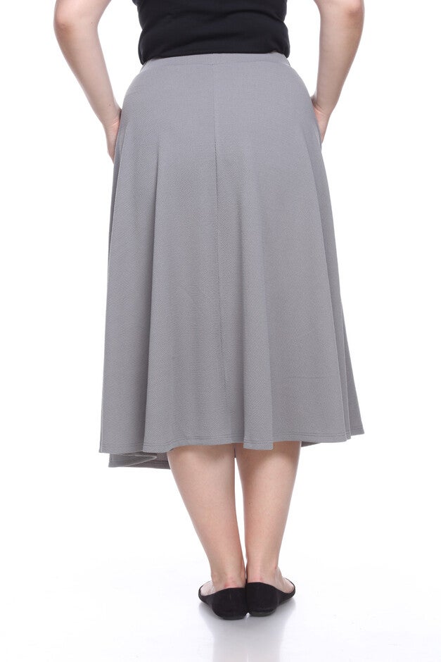 Tasmin Flare Midi Skirt, , alternate image number 7