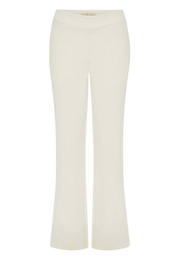 MIA SLIM PANT IN BONE, Bone / White, alternate image number null