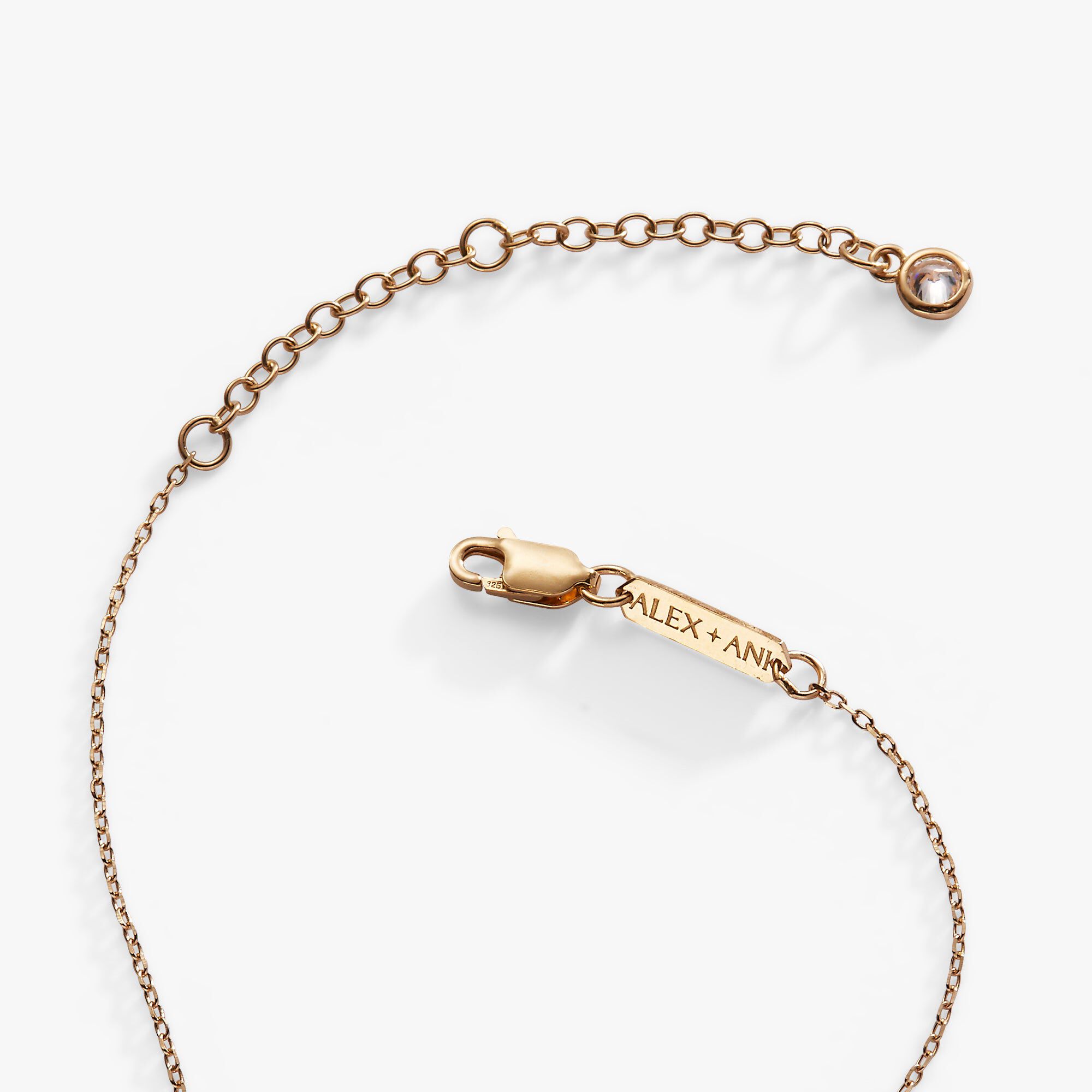 Birthstone Precious Pendant Necklace, Gold  October / Gold, alternate image number 2