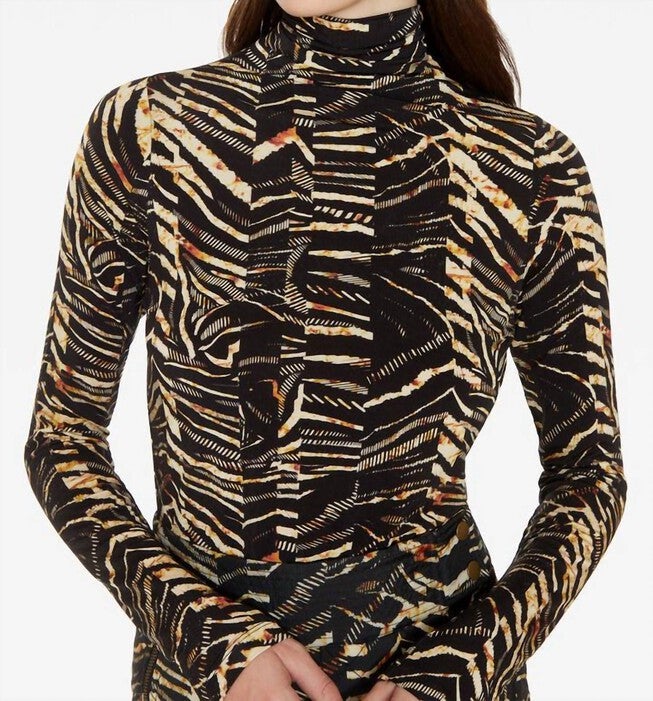ELOISE TOP IN ZEBRA, Zebra / Black, hi-res image number 0