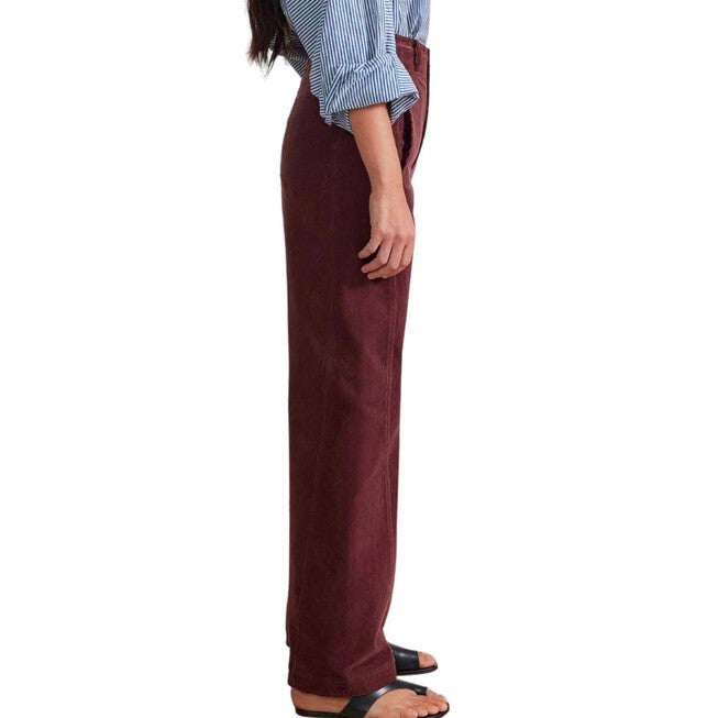 MERIDIAN CORDUROY PANT IN CHOCOLATE, , alternate image number null