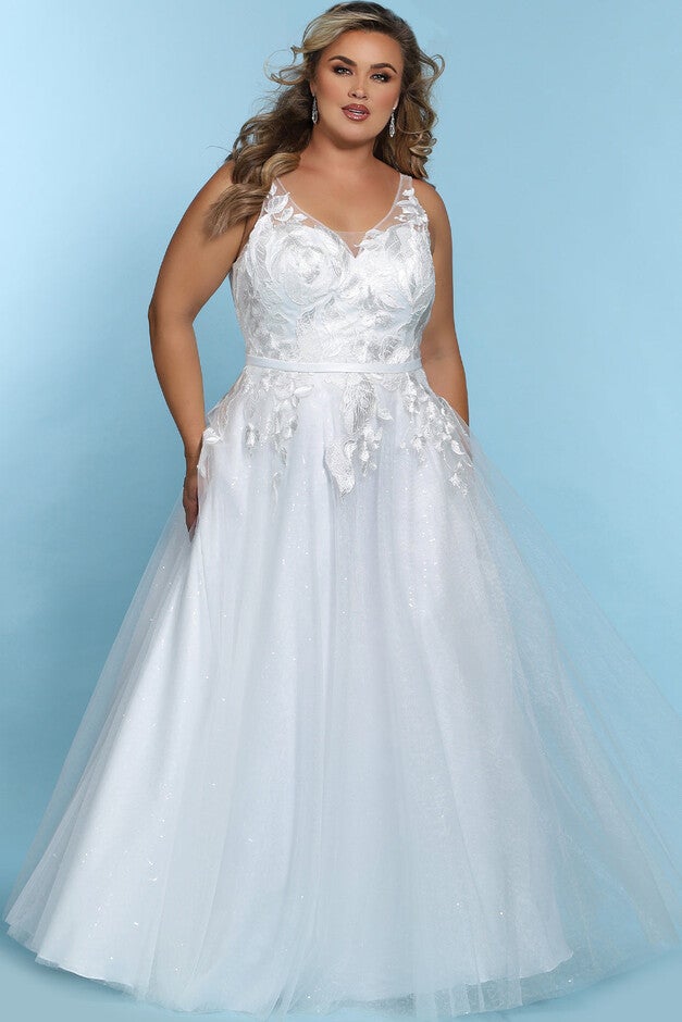 Celine Bridal Gown, Ivory / Ivory, hi-res image number 0