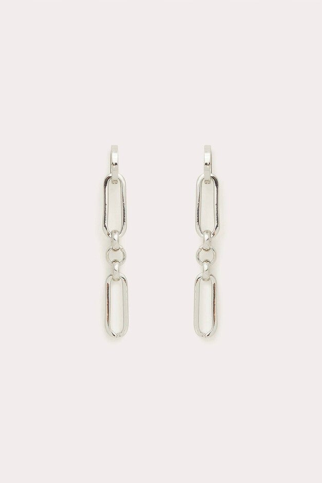 KENRICK EARRINGS IN SILVER, Silver / Silver, hi-res image number 0