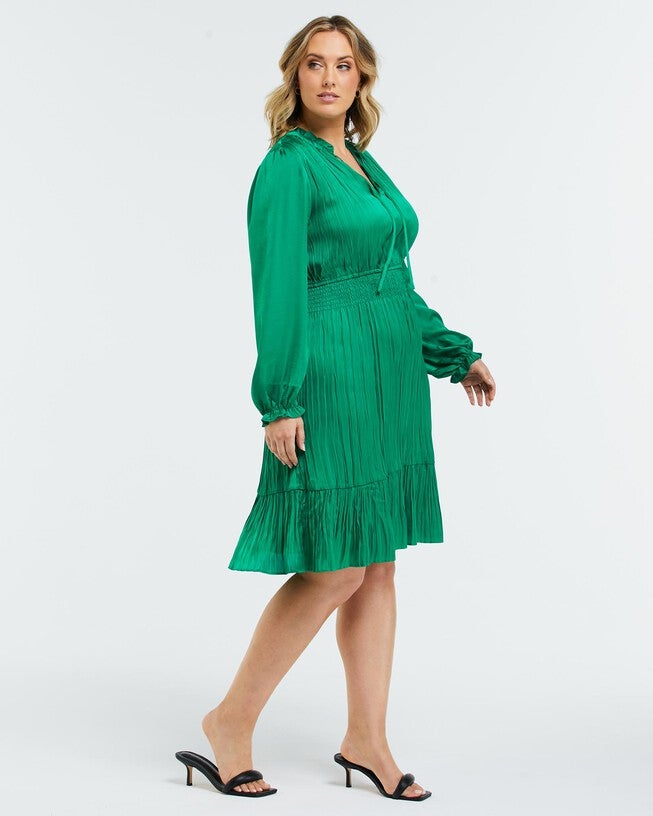 Nina Shirred Dress, , alternate image number 7