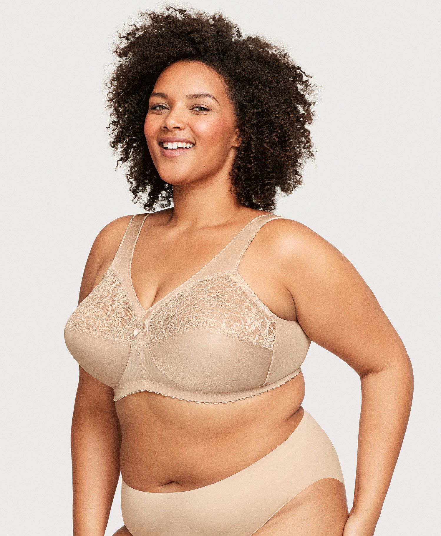 MagicLift Original Support Bra, Blush / Beige, alternate image number 1