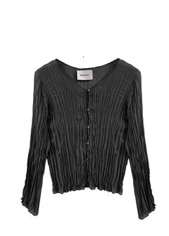 Maya Pleated Cardigan