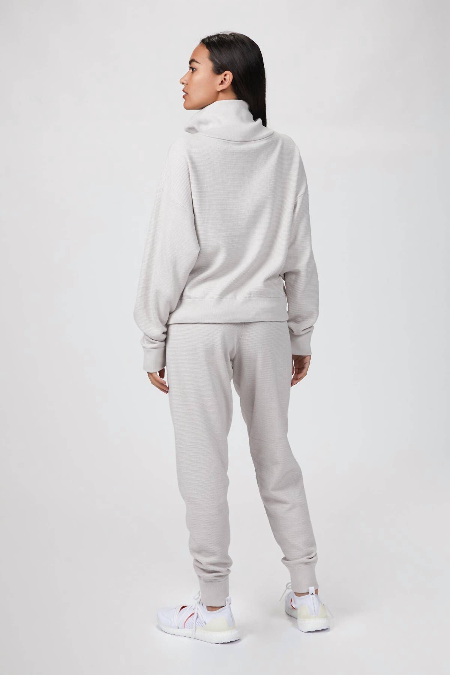 Alice Knit Sweatpants in Cobweb Silver, , alternate image number 3
