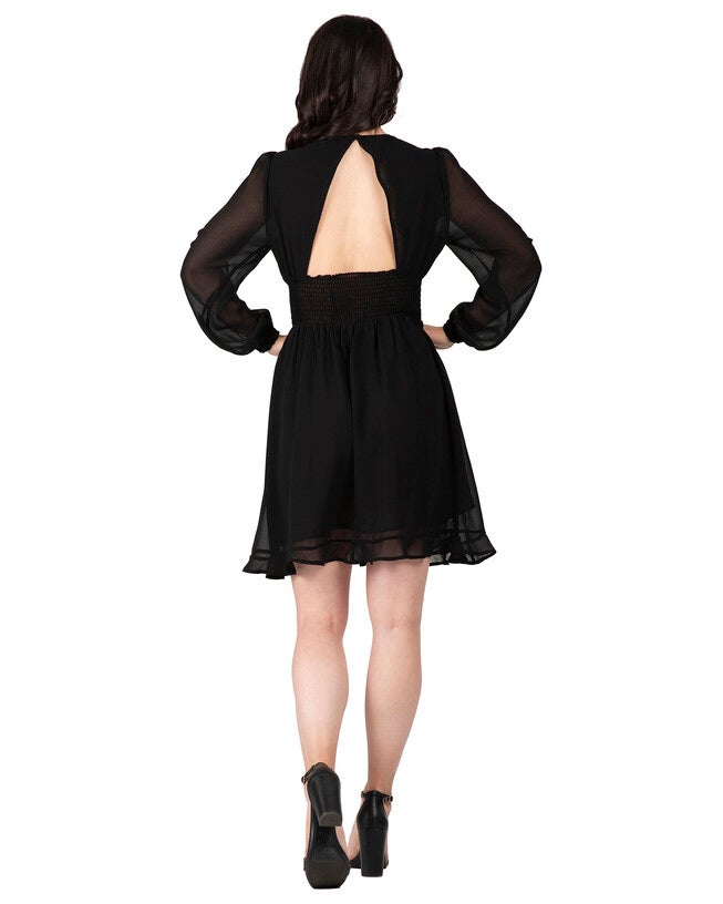 Adelsa Women's Little Black Dress, , alternate image number 5