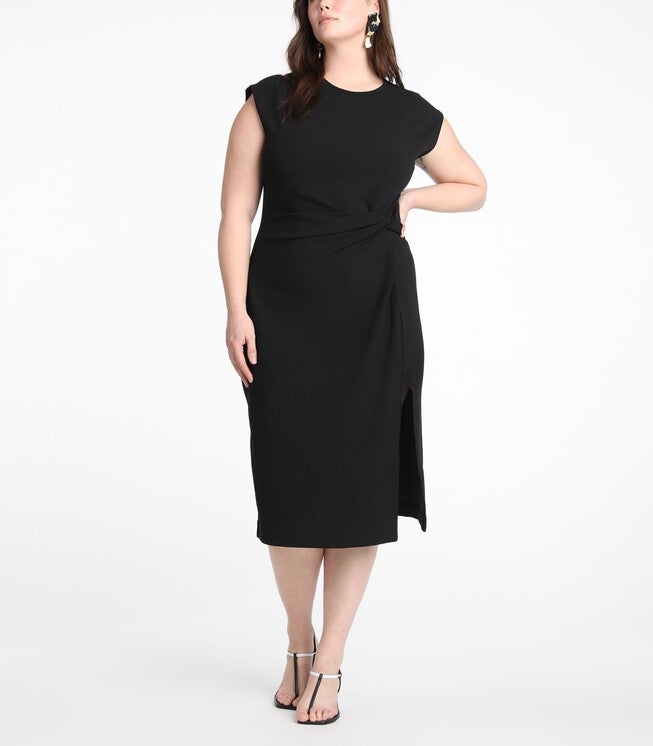 Sleeveless Cody Dress, Black / Black, hi-res image number null