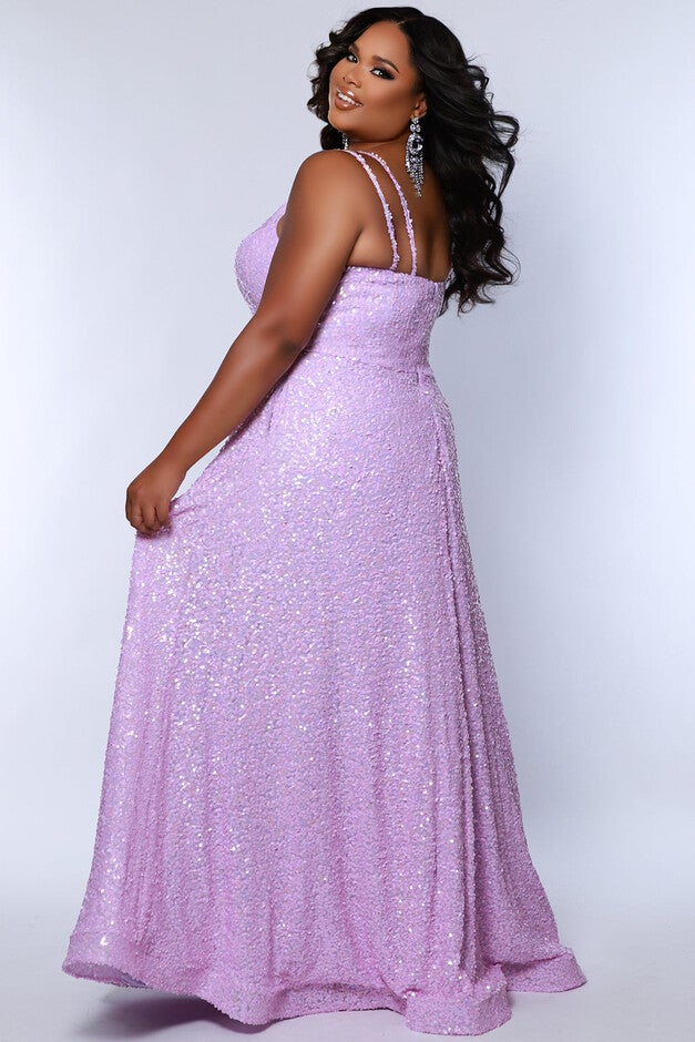 SPRING INTO ACTION FORMAL GOWN, Lilac / Lilac, alternate image number 1
