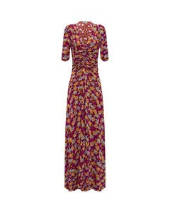 DVF KOREN REVERSIBLE MIDI DRESS