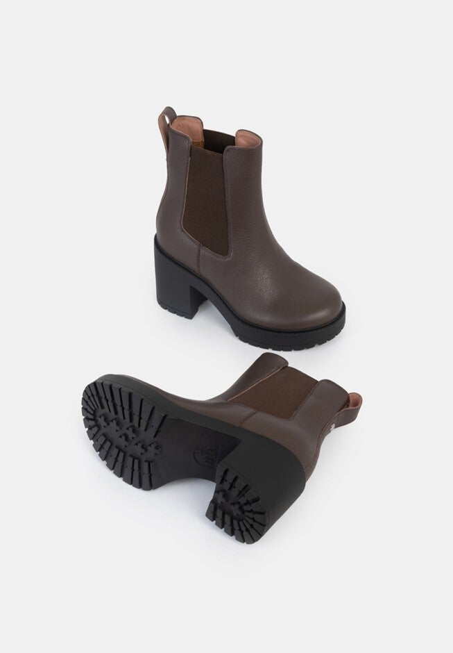 Rebel Lug Heel Chelsea, Brown / Brown, alternate image number 2