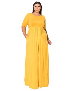 Eva Pocket Maxi Dress