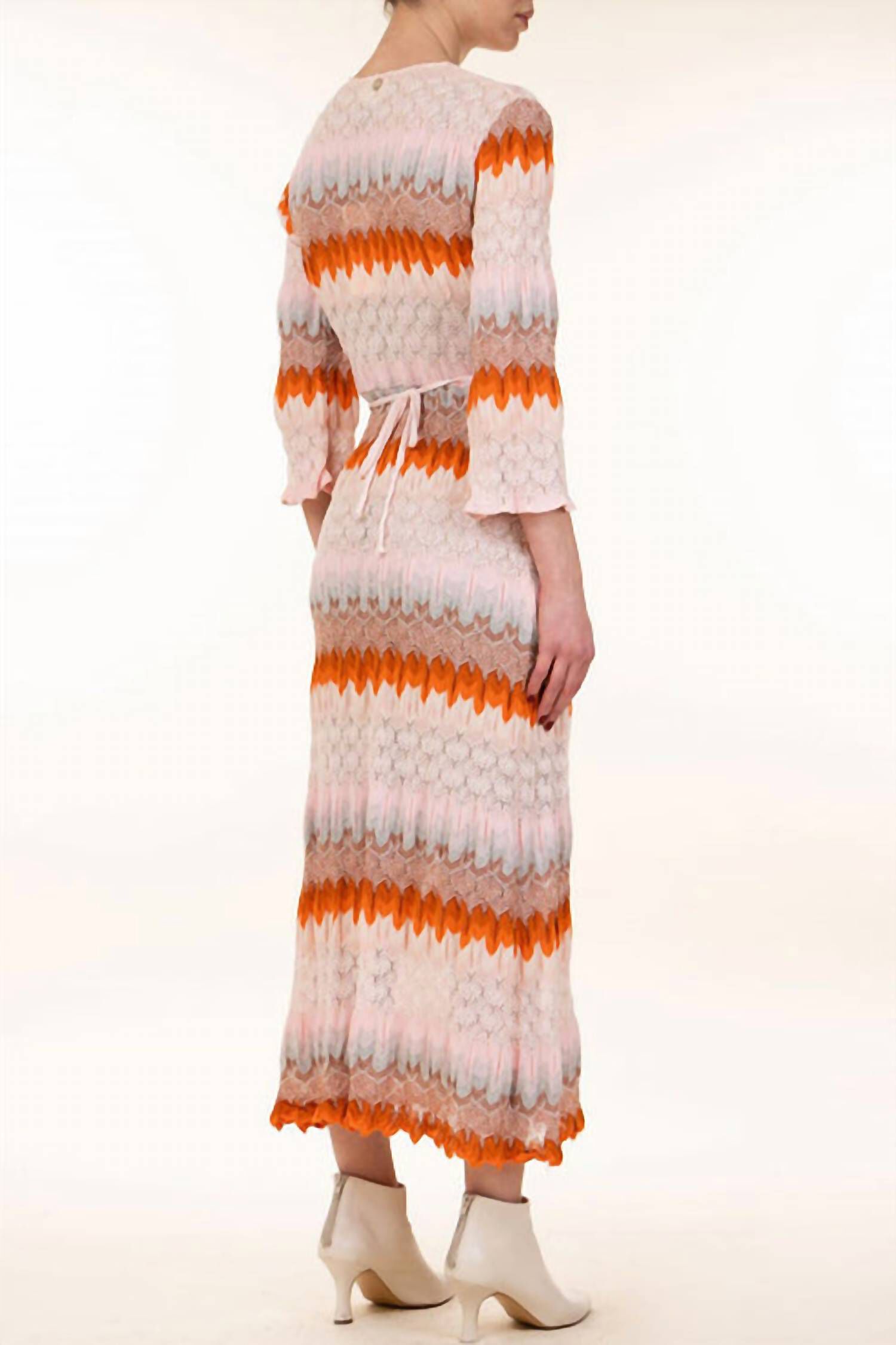 JEN CROCHET DRESS IN MULTI, , alternate image number 3