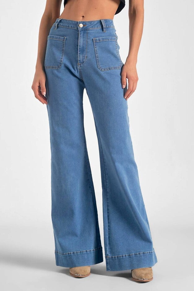 Grace Jeans in Denim, , alternate image number null