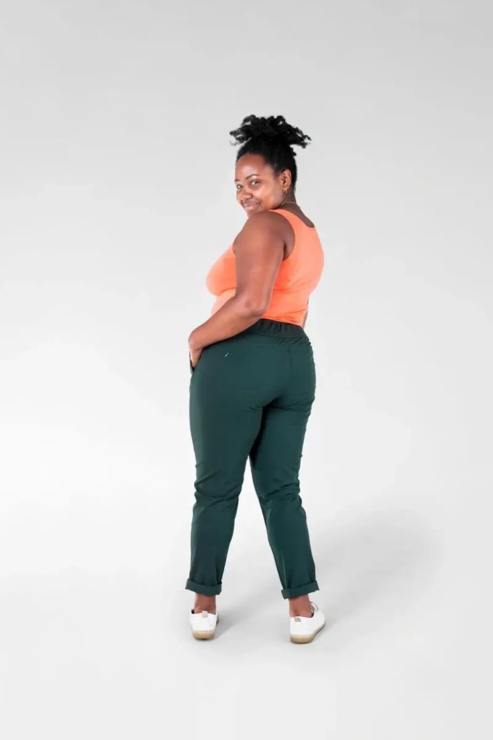 open air pant (28 inches), forest green / Forest Green, alternate image number 2