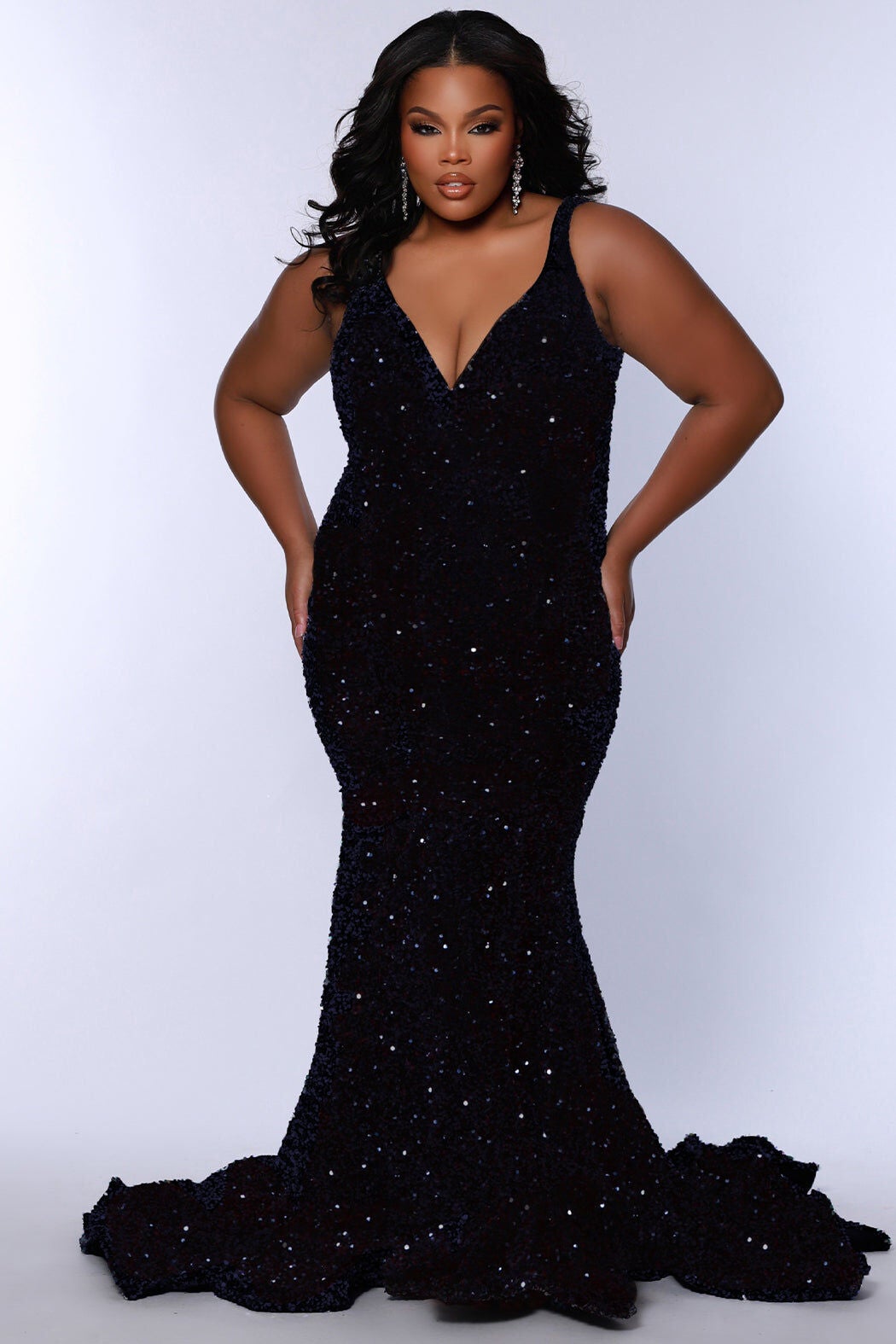 SPOILER FORMAL GOWN, Indigo / Navy, hi-res image number 0