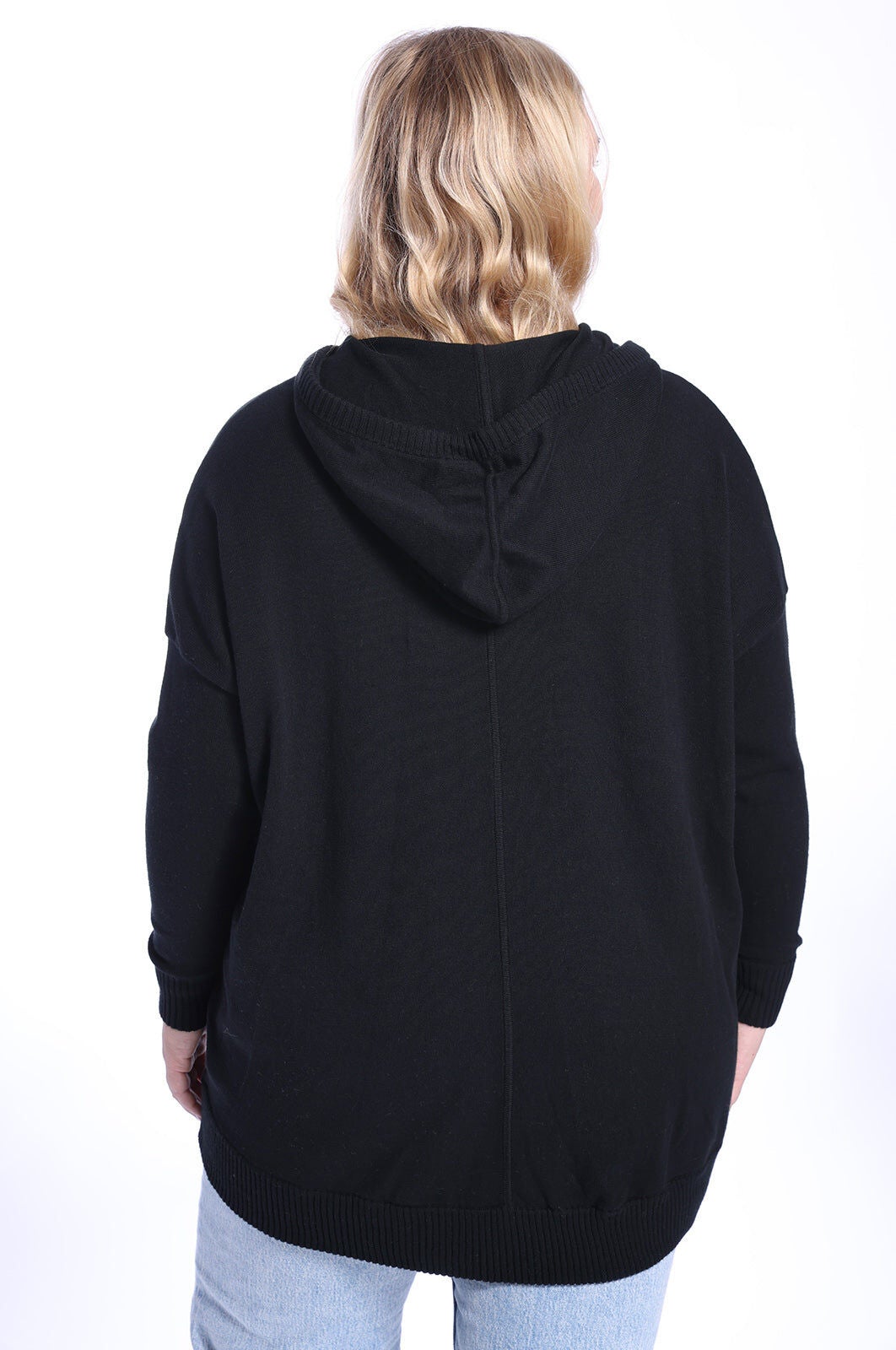 Cotton Cashmere Oversized Zip Hoodie Dia Co