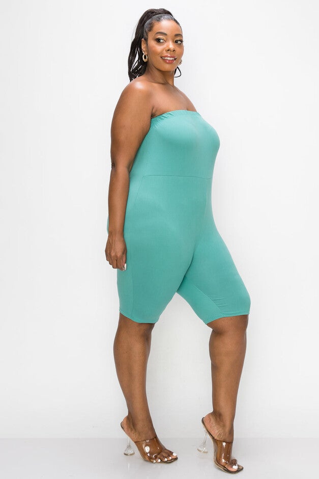 CHANDLER ROMPER, Jade Dusty / Teal, alternate image number 3