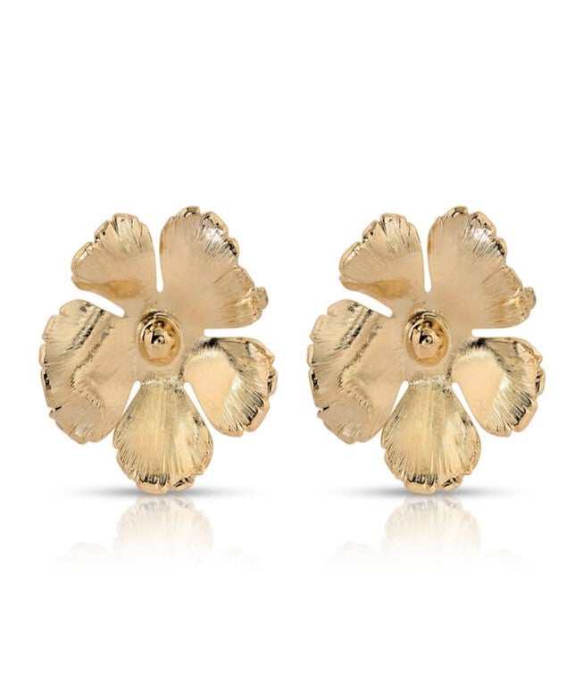 Bradley Earrings Gold, Gold / Gold, hi-res image number null