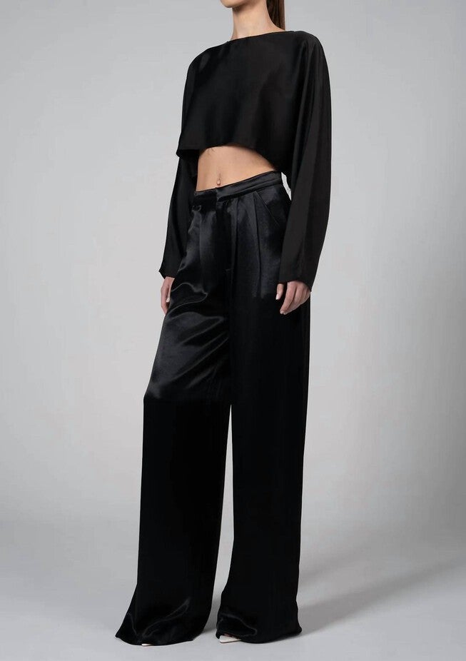 PARIS PANT IN BLACK, , alternate image number 3