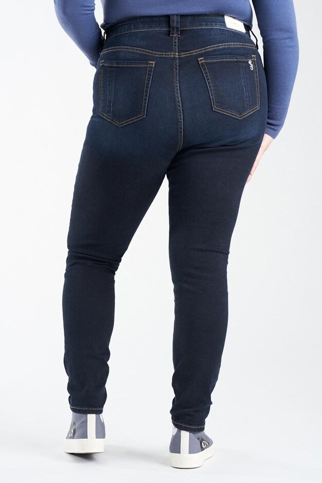 High Rise Skinny - Tenley, TENLEY / Dark Wash, alternate image number 2