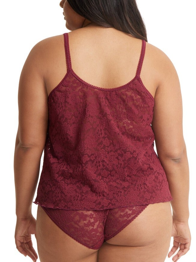 DAILY LACE CAMISOLE, LIPSLIPSTICK RED / Red, alternate image number null