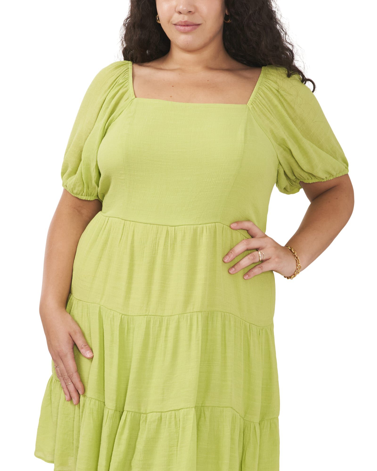 Kendall Tie Back Dress, HERBAL GARDEN / Sage Green, hi-res image number 0