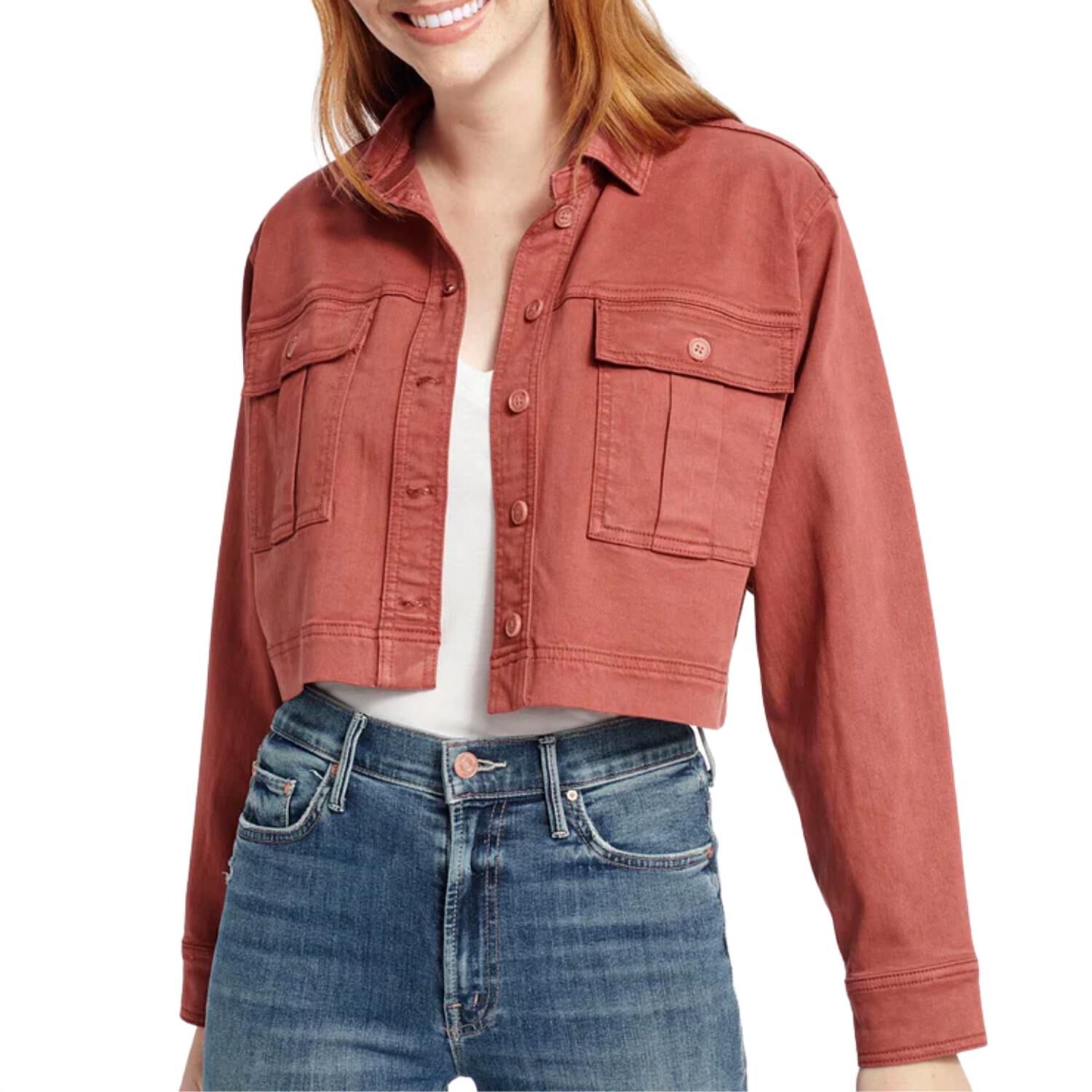 ZION JACKET IN PENNY, Penny / Red, hi-res image number 0