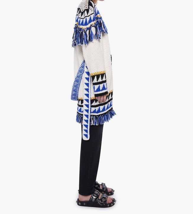 FRINGE CARDIGAN IN THE TASSEL IS WORTH THE HASSEL, , alternate image number null