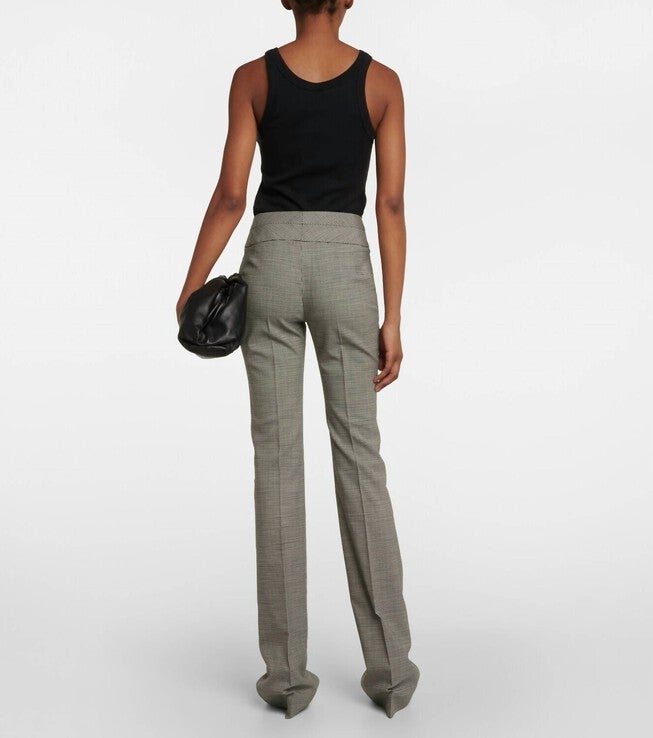 SERGE PANTS IN BLACK, , alternate image number null