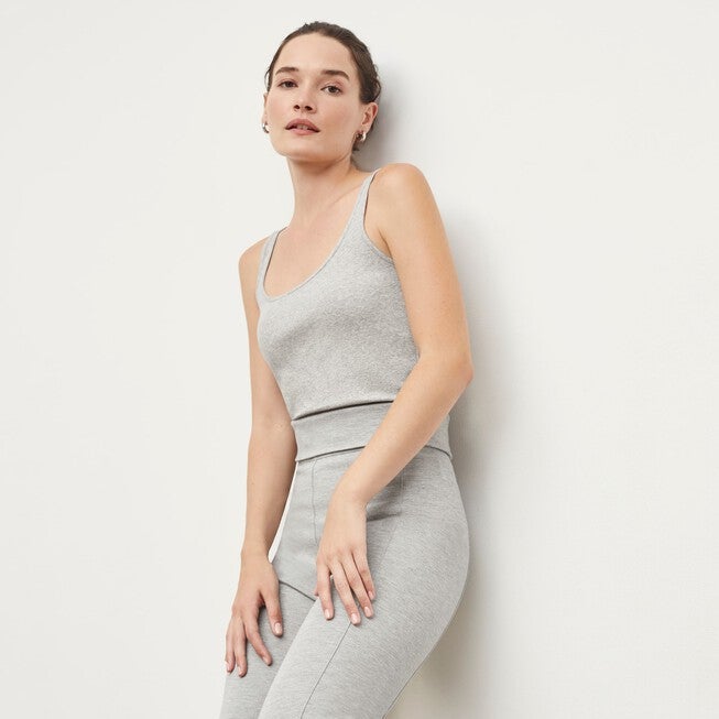 Stella Legging - Washable Ponte, Gray / Light Grey, alternate image number 5