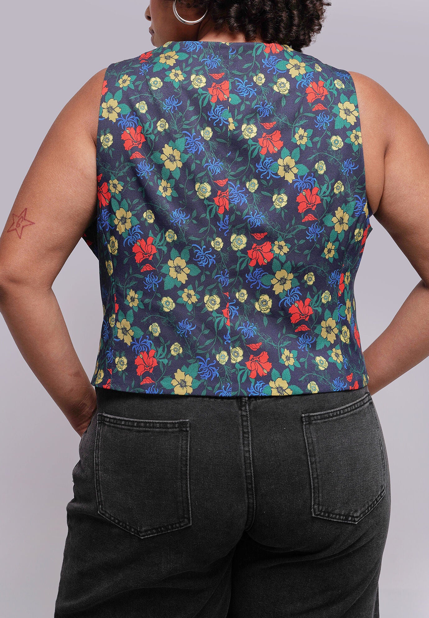 The Empower Vest, WILDFLOWER CHILI / Red, alternate image number 2