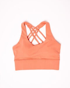 Crisscross Crop Sports Bra