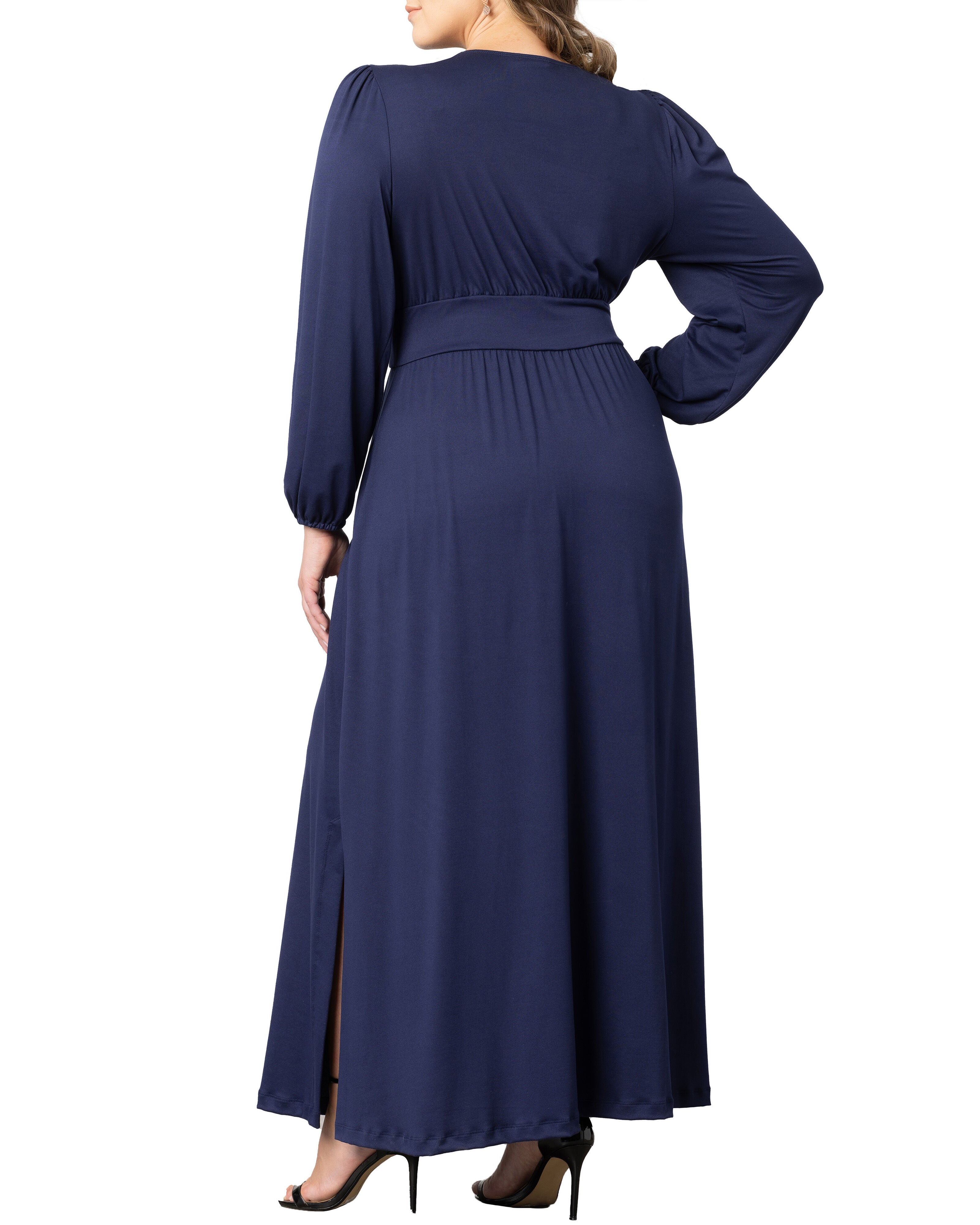 Kelsey Long Sleeve Maxi Dress, NOUVEAU NAVY / Navy, alternate image number 1