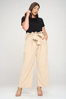 KATHLEEN PAPERBAG PANTS