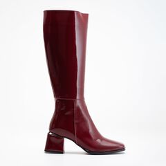 Square Toe Knee High Boots