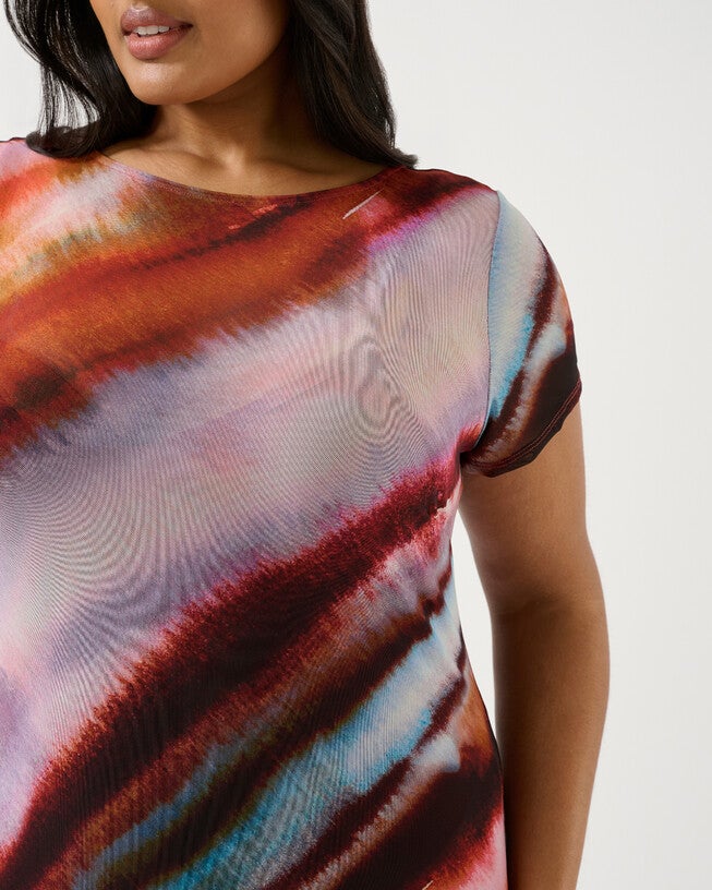 Sunshine Radiant Dress, Print / Pink, alternate image number 6