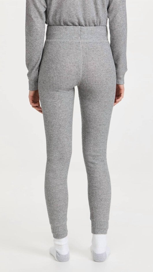 Lover Thermal Leggings in Heather Grey, , alternate image number 2