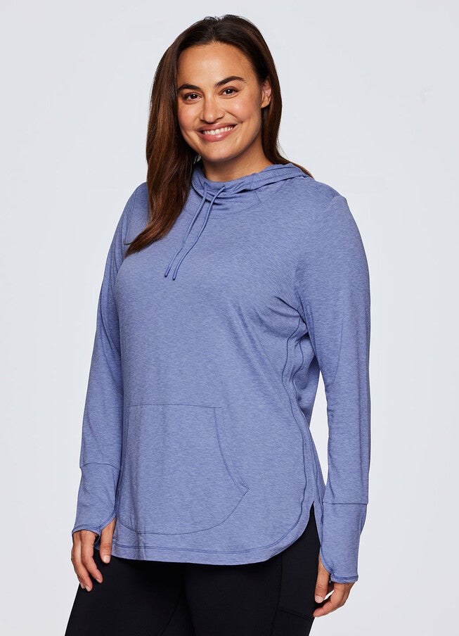 Studio Breathe Super Soft Hoodie Tunic, , alternate image number 7