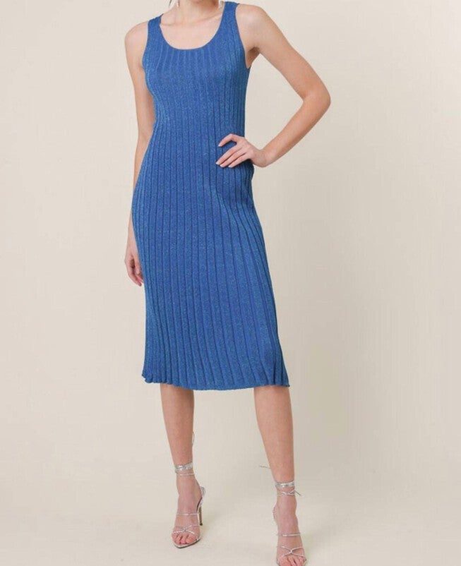 ISLE DRESS IN SAPHIRE, Saphire / Light Blue, hi-res image number null