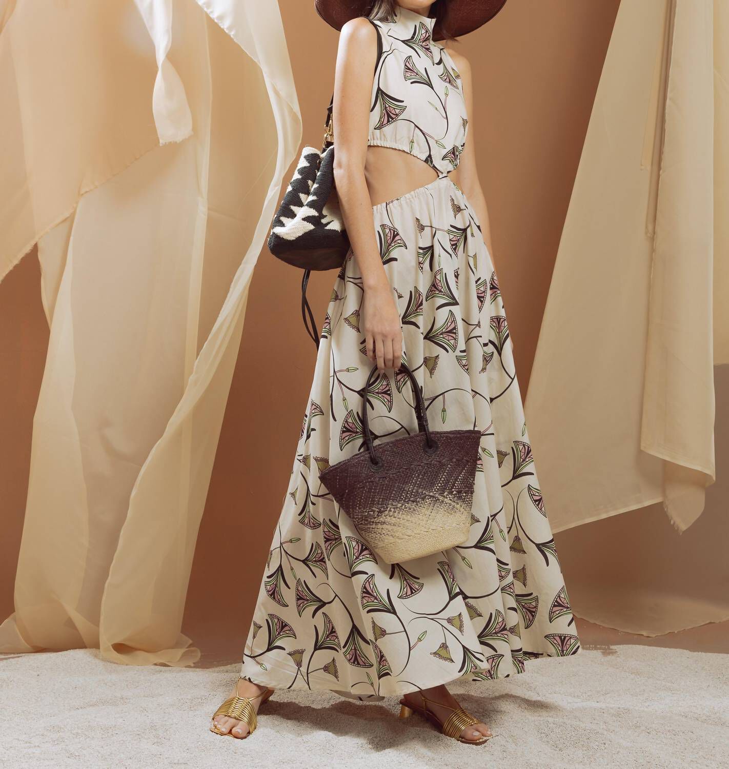 Baby Basket Bag in Ombre, , alternate image number 1