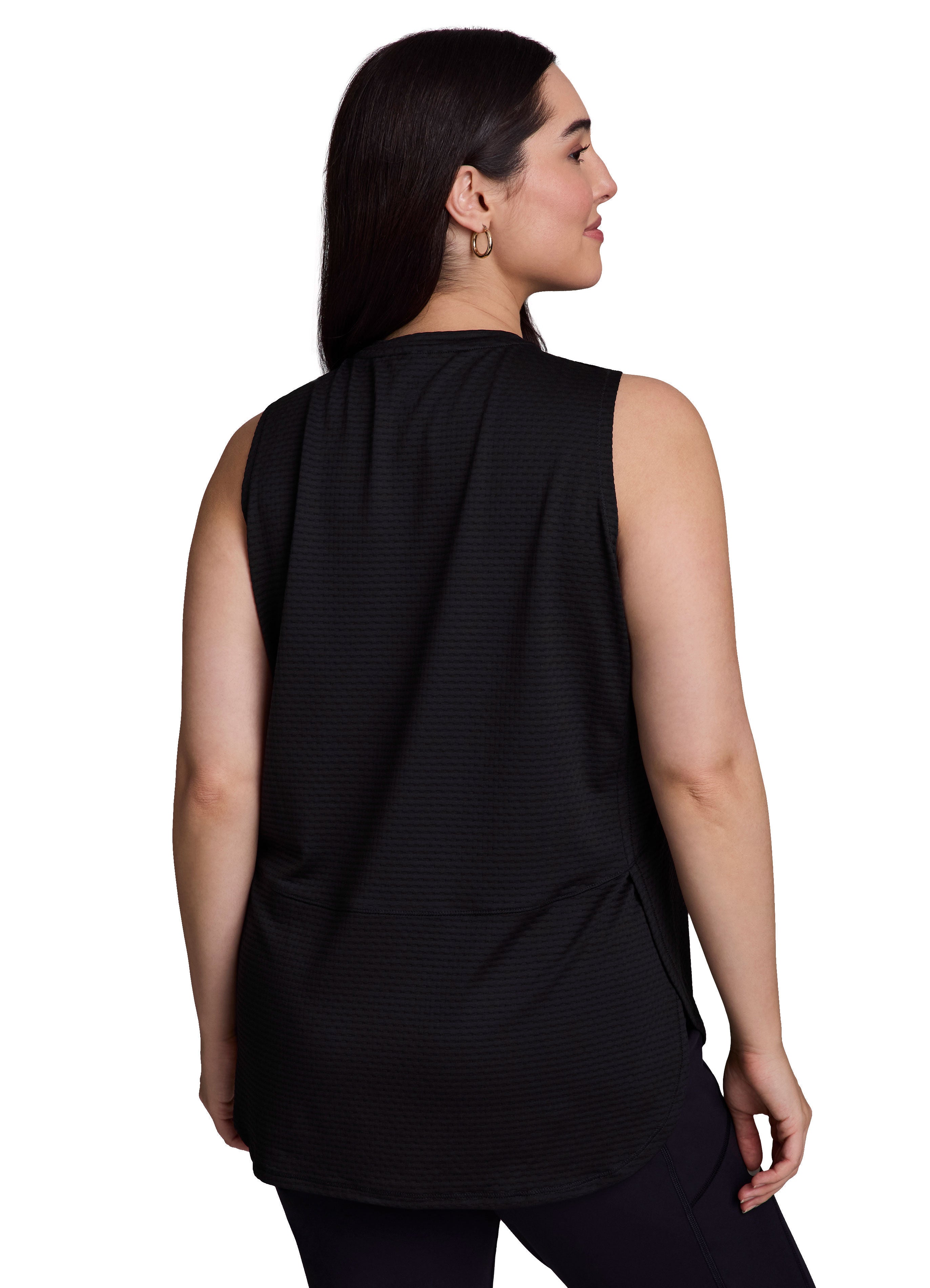 Plus Breezy Does It Tank, Black / Black, alternate image number 2