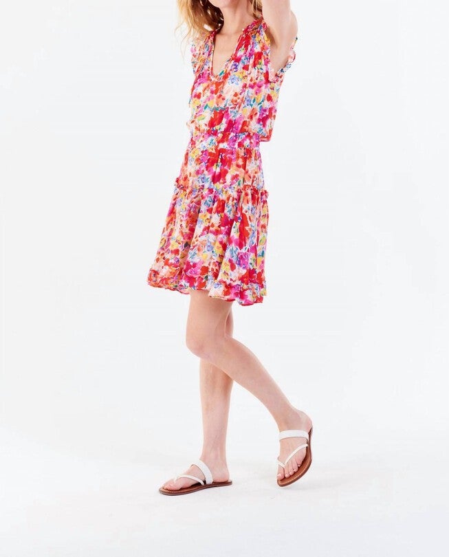 MELODIE DRESS IN MULTI PRINT, , alternate image number null